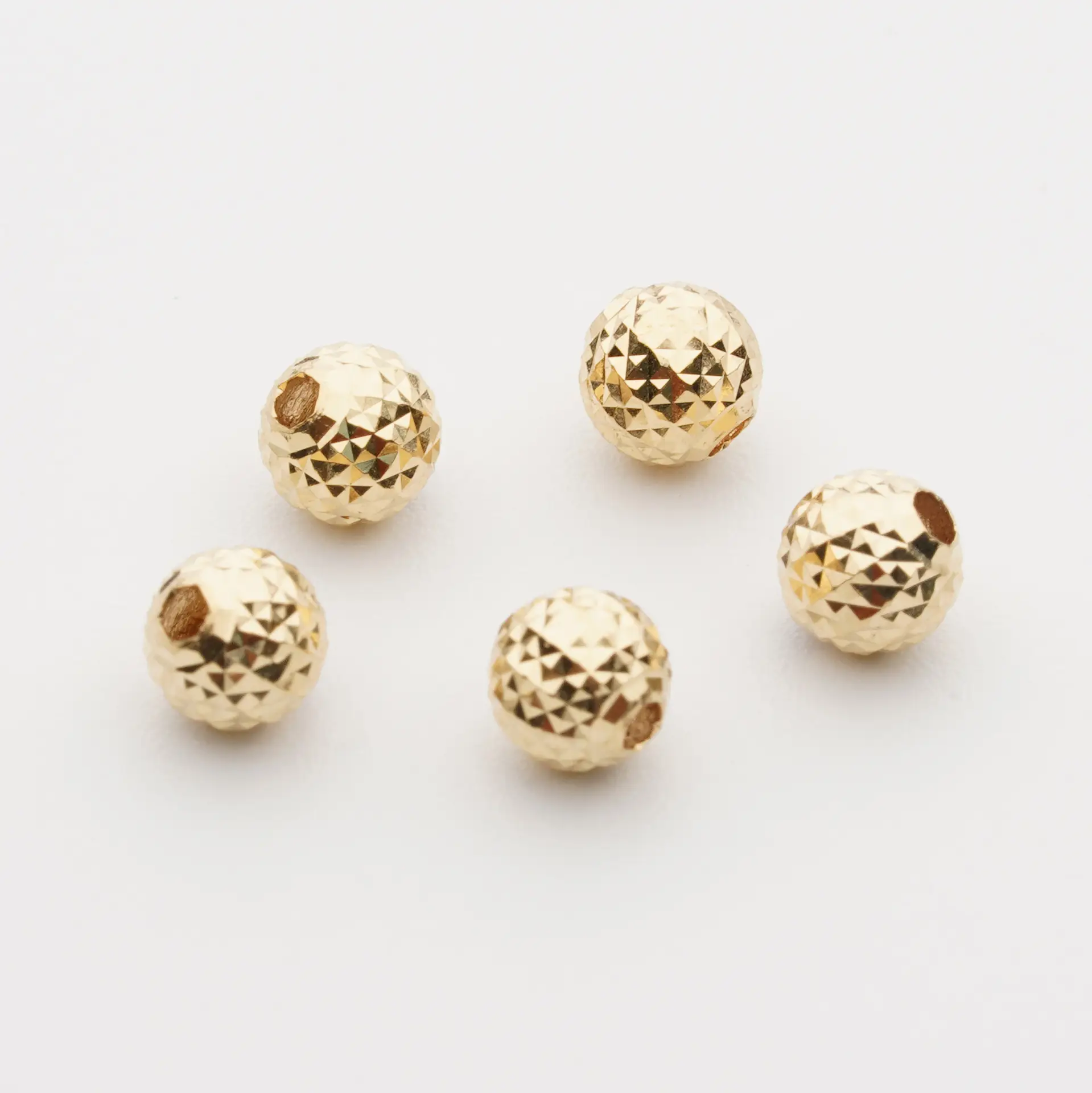 18K Gold Pineapple Beads Bracelet Necklace Mini Gold Accessories — feature 6