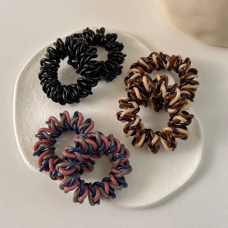 High-End Colorful Hair Ties for Women 2025 - Image 25
