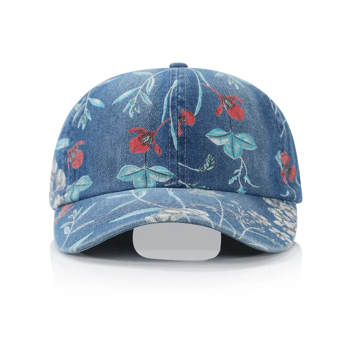 Four Seasons Printed Denim Cap for Men Women - Image 2