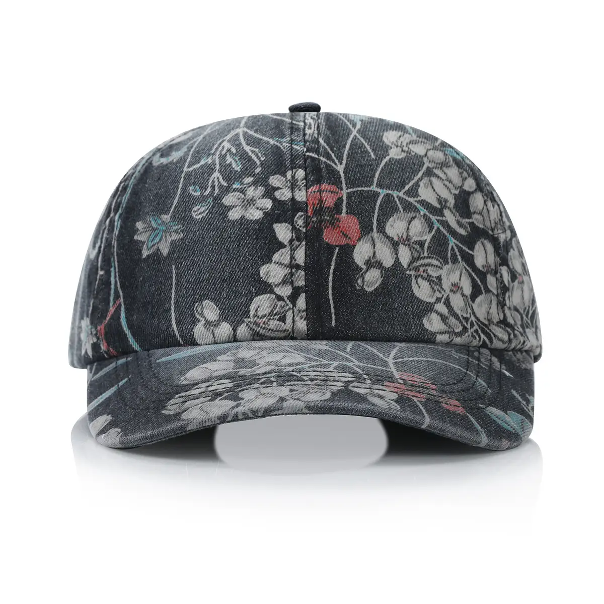 Four Seasons Printed Denim Cap for Men Women - Image 4
