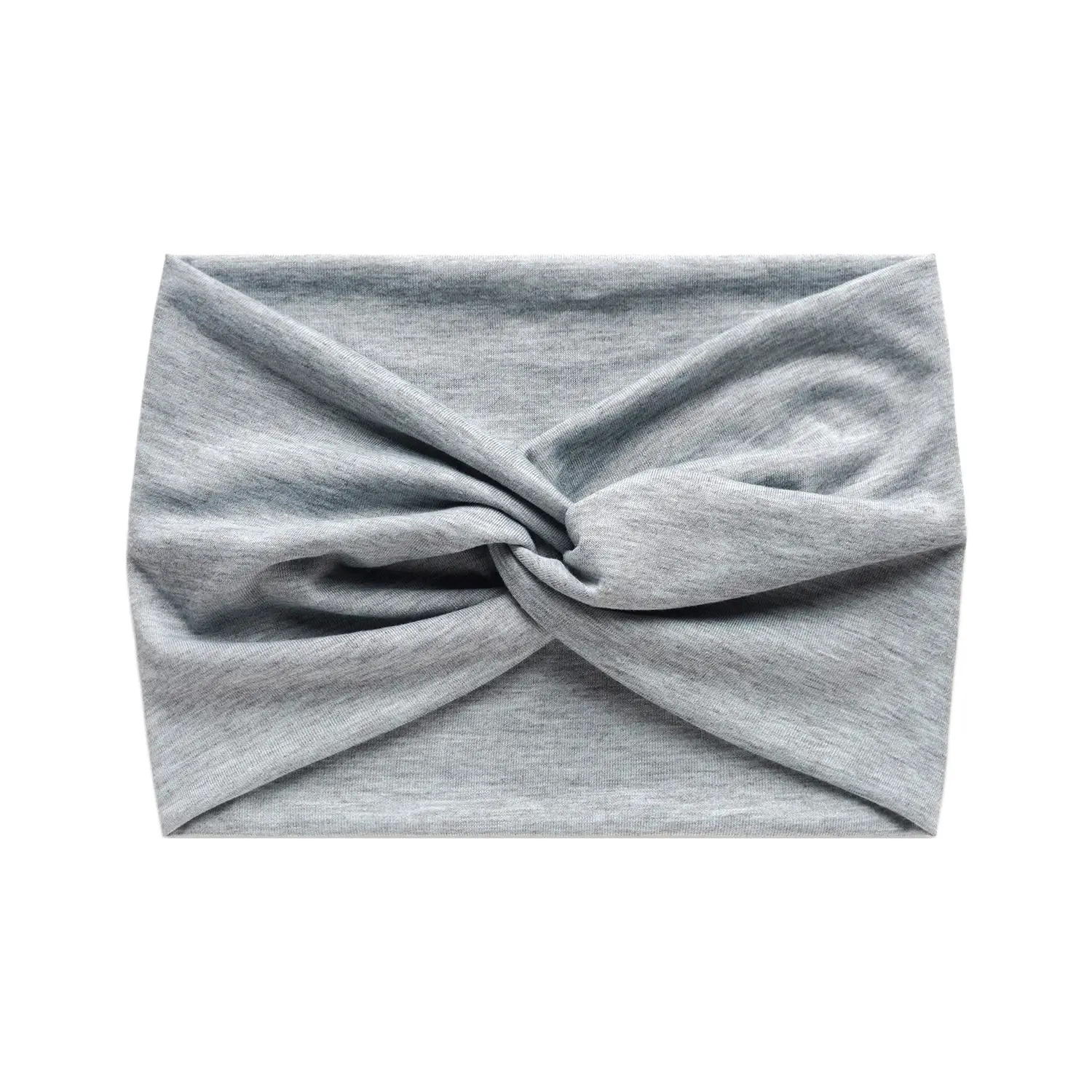 Pink Cross Elastic Sports Yoga Hair Band