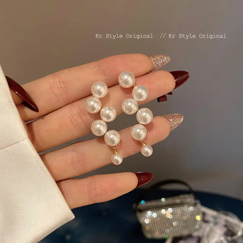 925 Silver Pearl Stud Earrings for Women - Image 25
