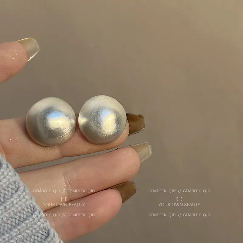 925 Silver Pearl Stud Earrings for Women - Image 33