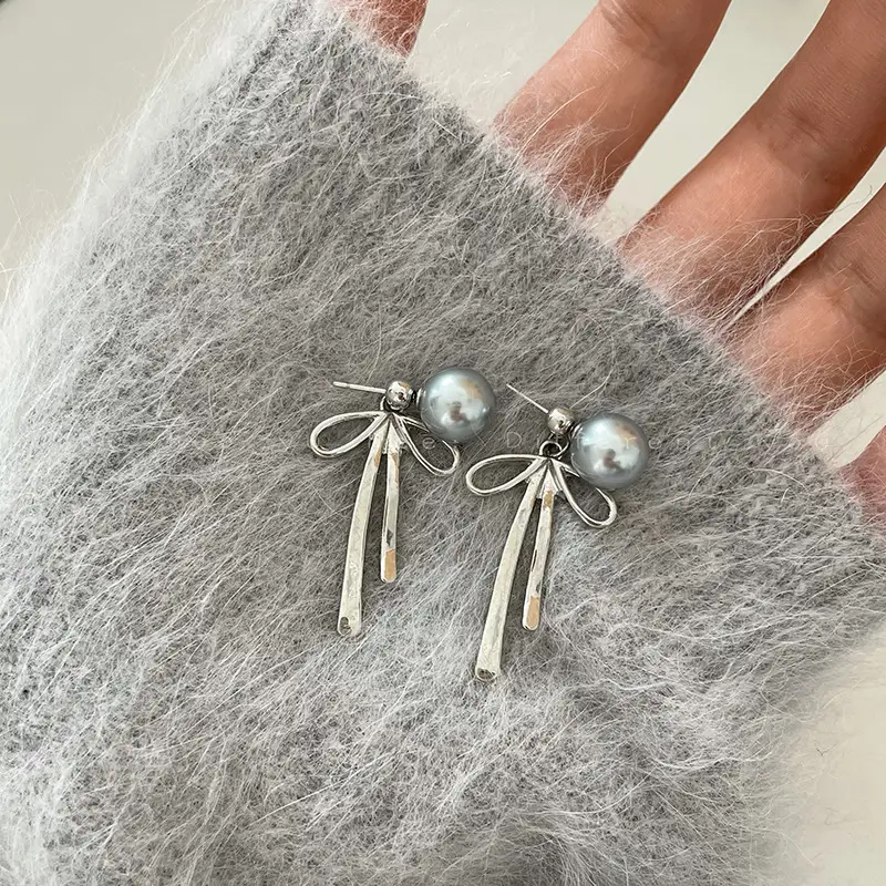 925 Silver Pearl Stud Earrings for Women - Image 57