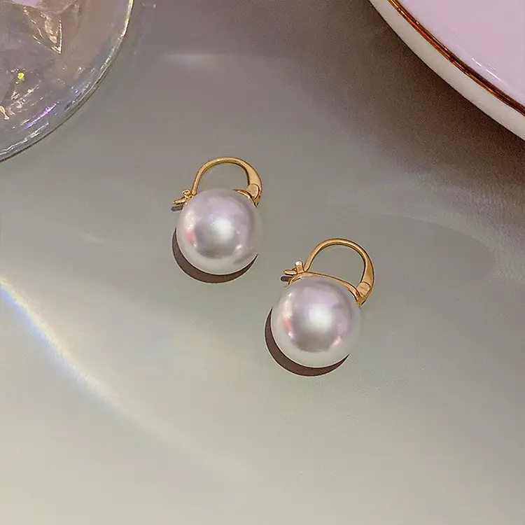 925 Silver Pearl Stud Earrings for Women - Image 86
