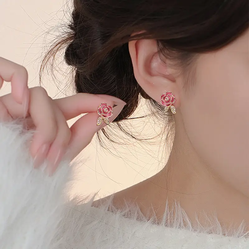 925 Silver Pearl Stud Earrings for Women - Image 94