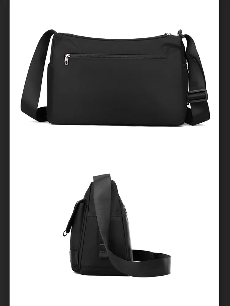 Men's Green Satchel Crossbody Bag Large Capacity — feature 17