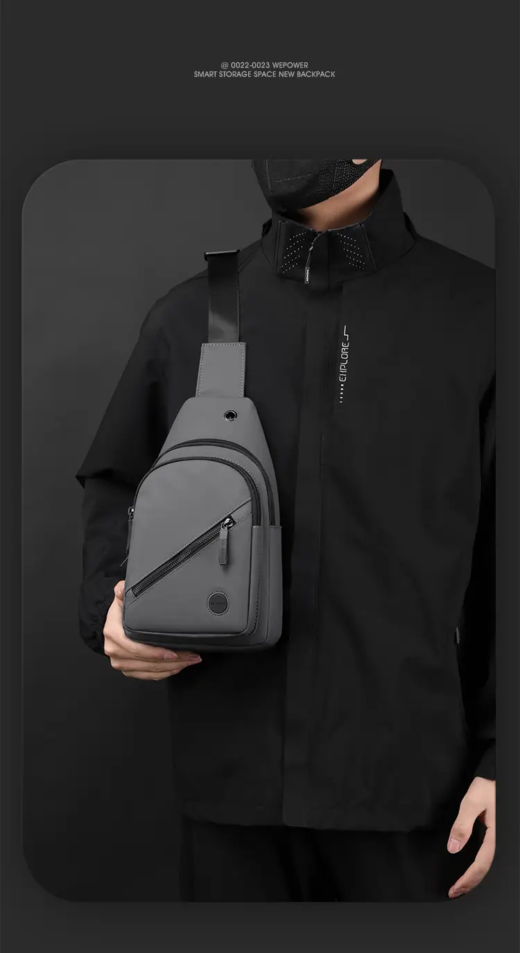 Men's Black Japanese Shoulder Bag Business Commuter — feature 17