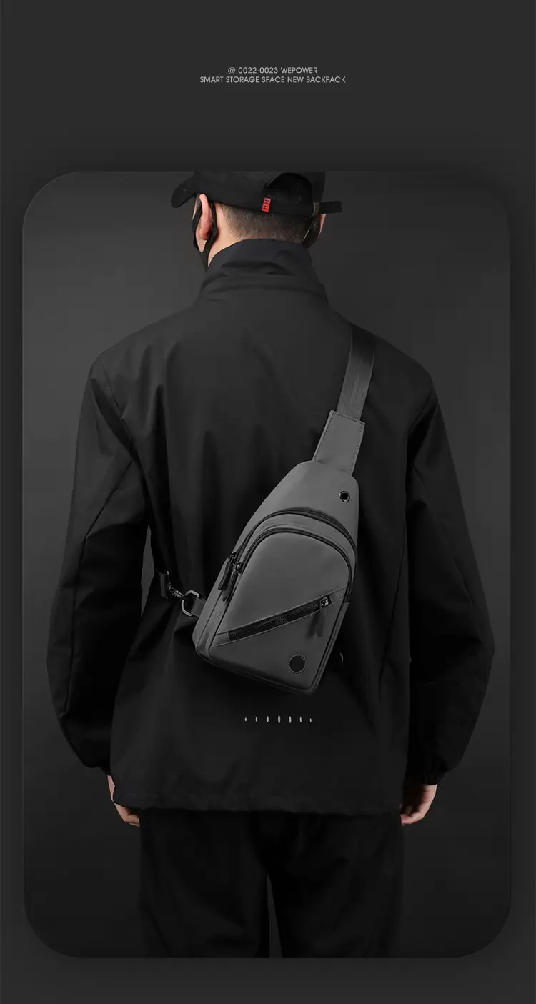 Men's Black Japanese Shoulder Bag Business Commuter — feature 18