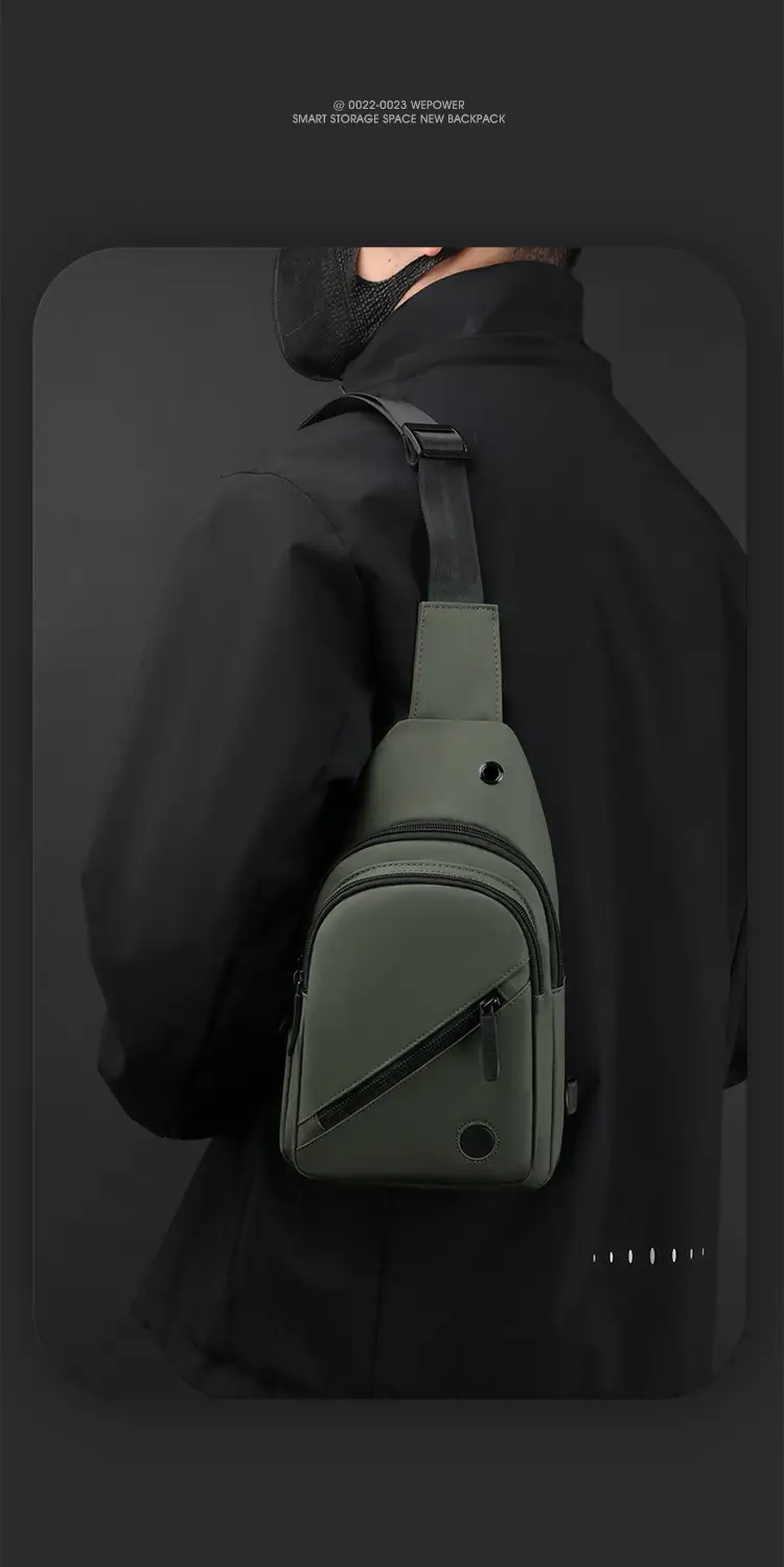 Men's Black Japanese Shoulder Bag Business Commuter — feature 19