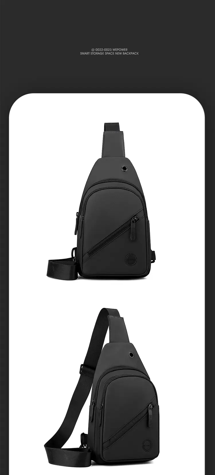 Men's Black Japanese Shoulder Bag Business Commuter — feature 25