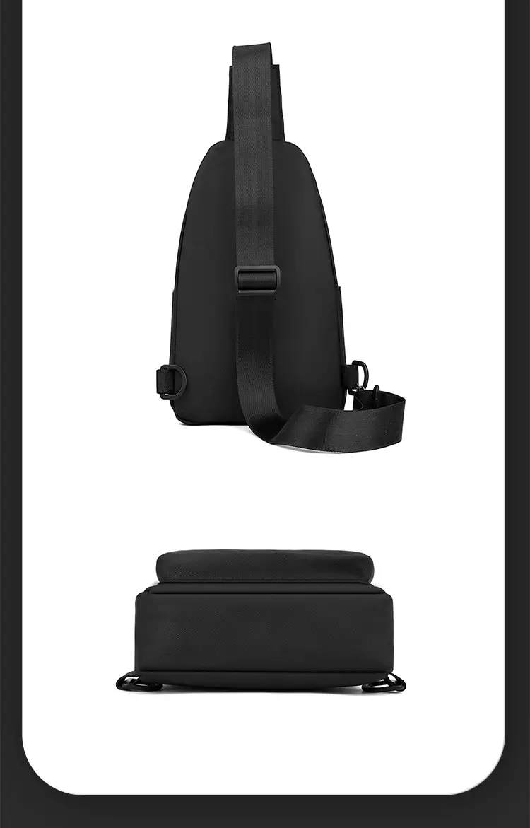 Men's Black Japanese Shoulder Bag Business Commuter — feature 27