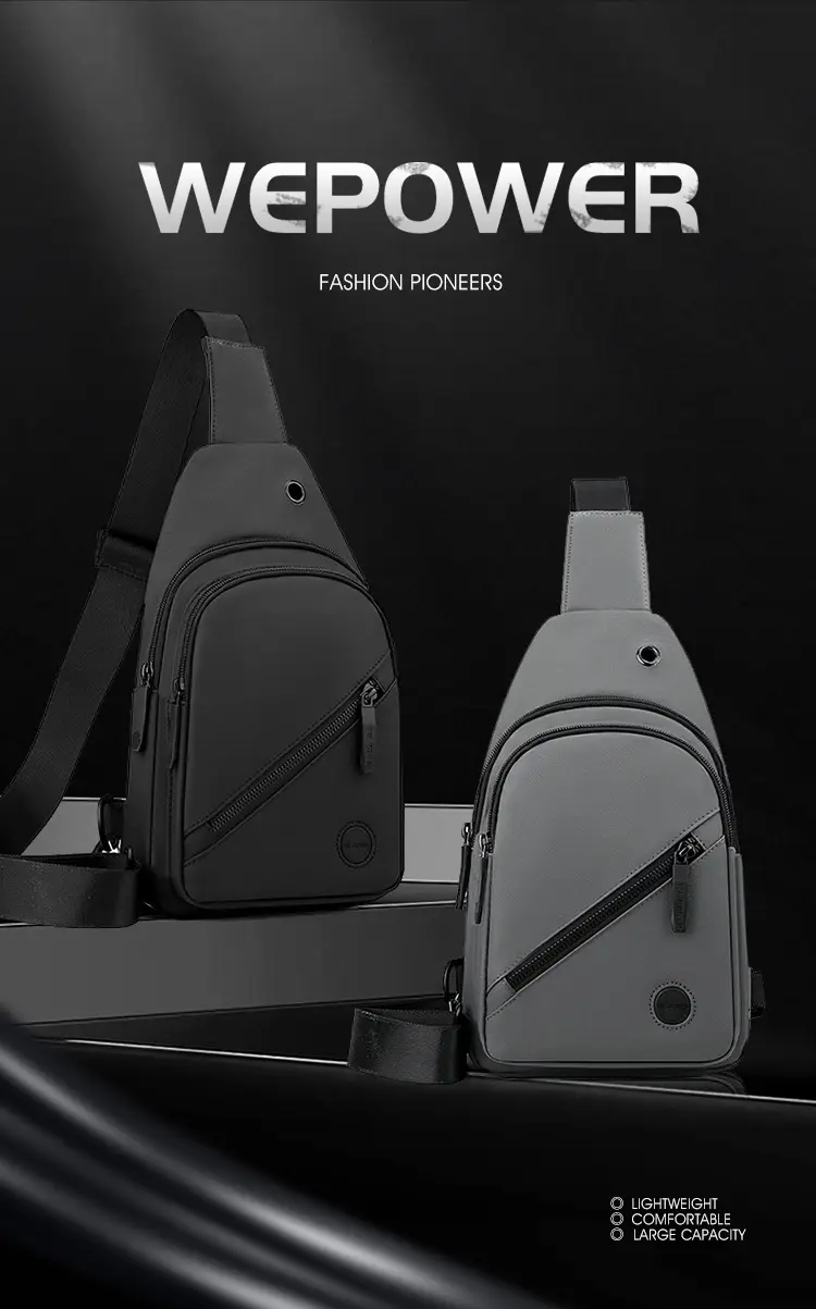Men's Black Japanese Shoulder Bag Business Commuter — feature 3