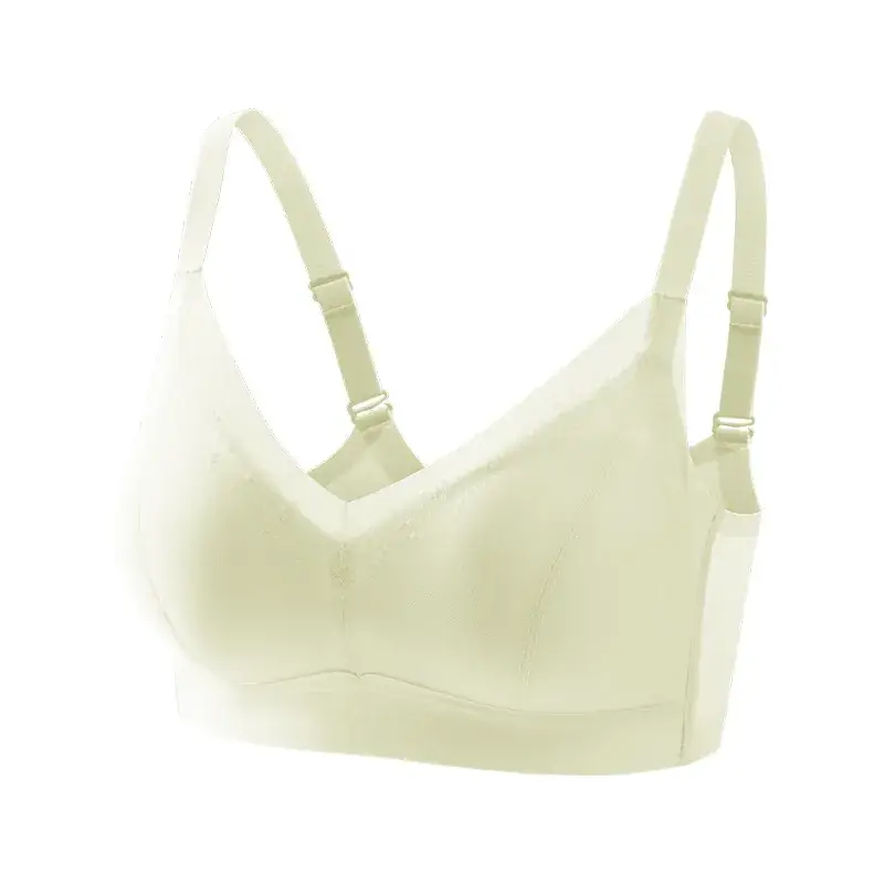 Women's Mulberry Silk Push-Up Slide Cup Bra - Image 6