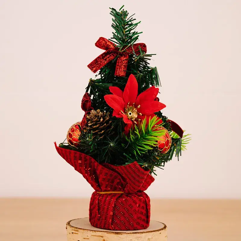 Mini Christmas Tree Decor 20cm for Home Office