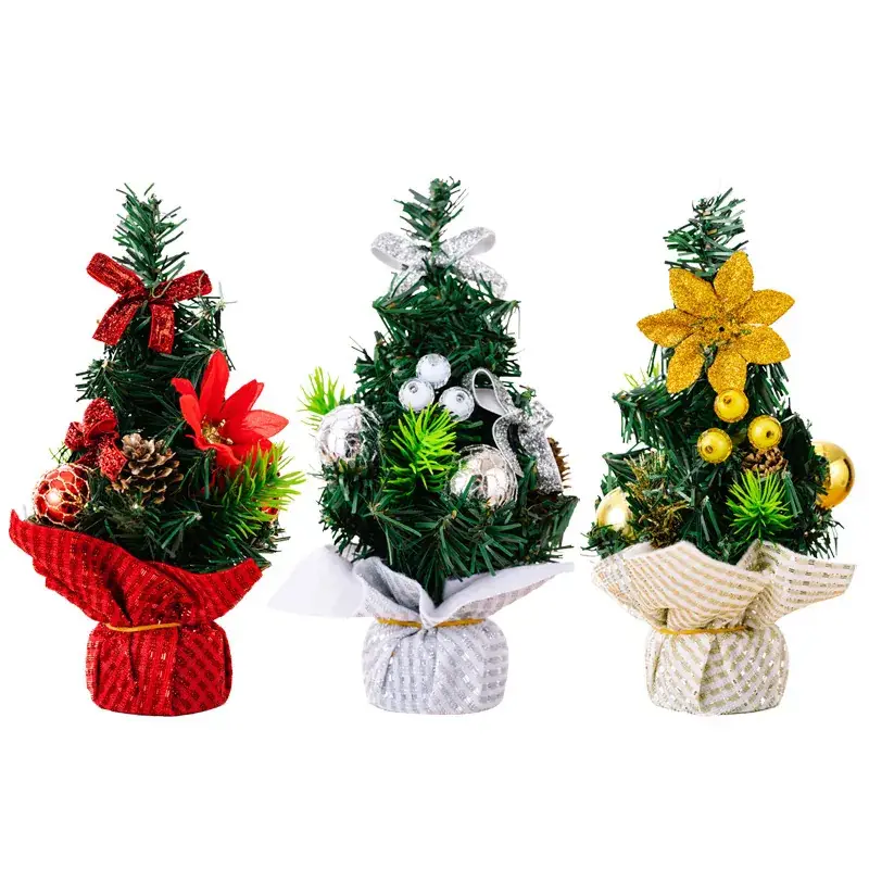 Mini Christmas Tree Decor 20cm for Home Office