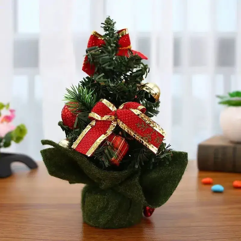 Mini Christmas Tree Decor 20cm for Home Office