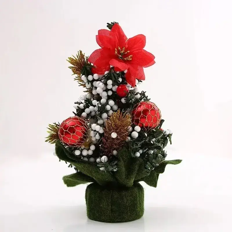 Mini Christmas Tree Decor 20cm for Home Office