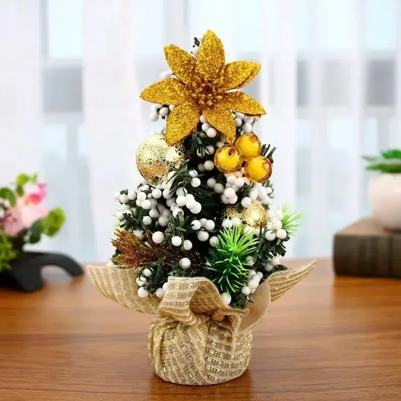 Mini Christmas Tree Decor 20cm for Home Office