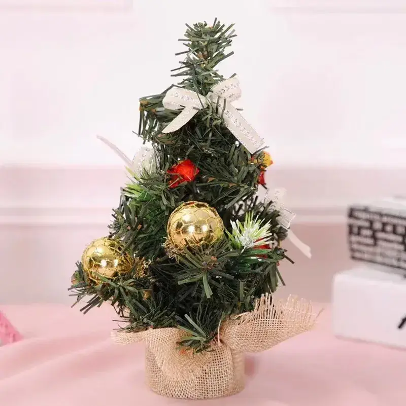 Mini Christmas Tree Decor 20cm for Home Office