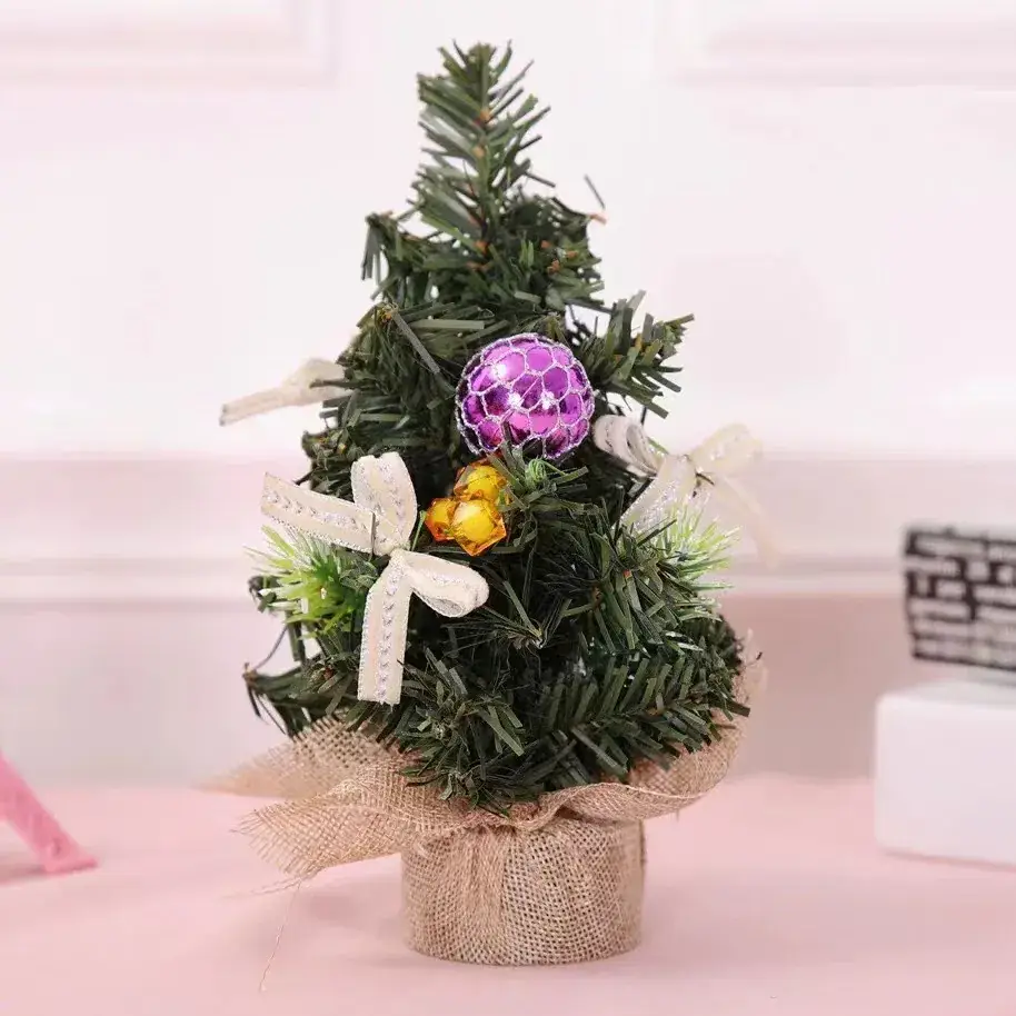 Mini Christmas Tree Decor 20cm for Home Office