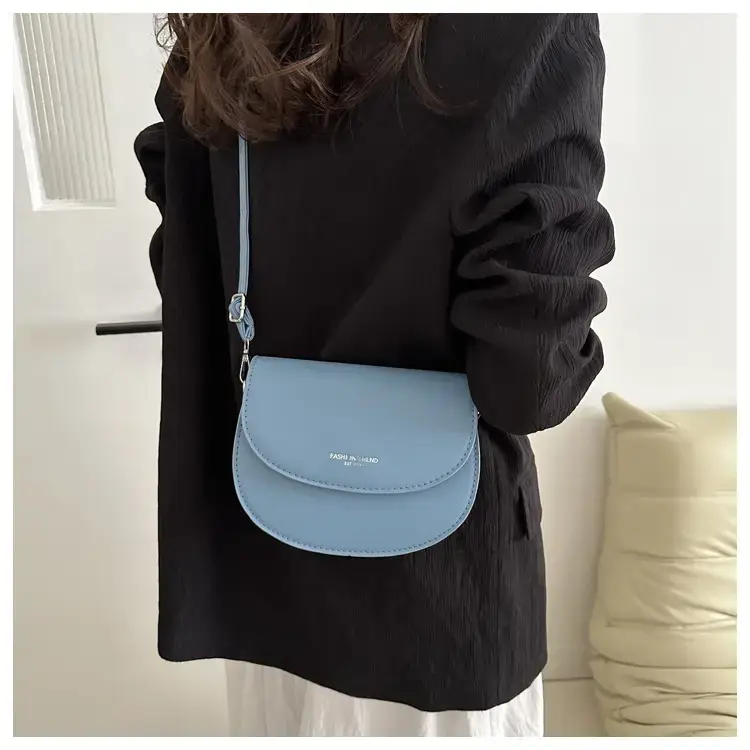 2024 Blue Korean Style Shoulder Messenger Bag — feature 11