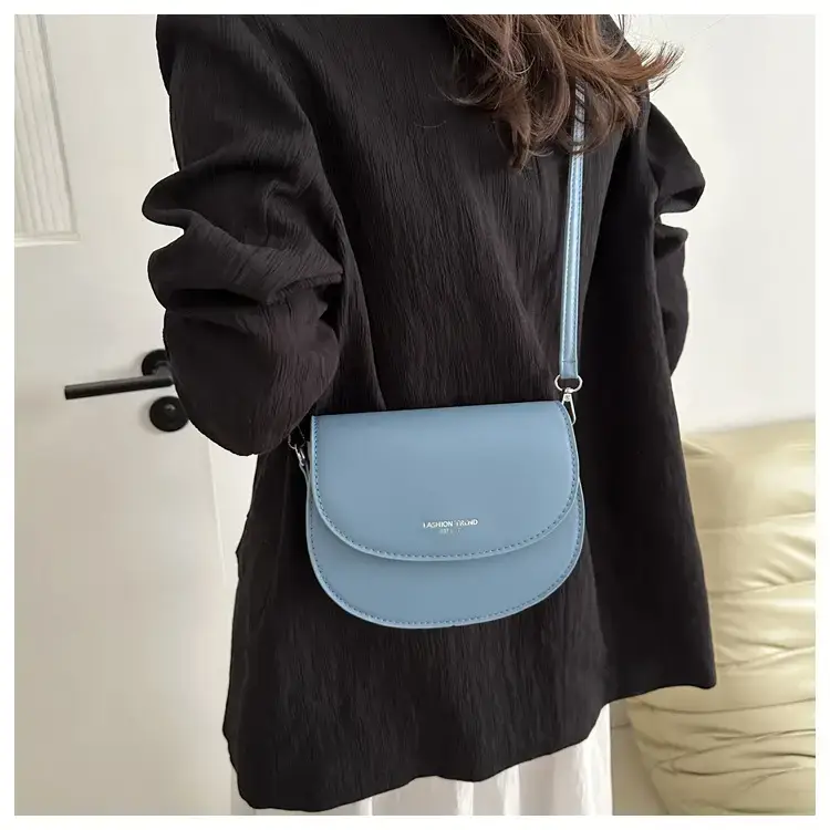 2024 Blue Korean Style Shoulder Messenger Bag — feature 12