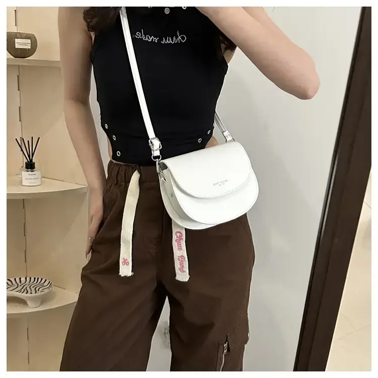 2024 Blue Korean Style Shoulder Messenger Bag — feature 18