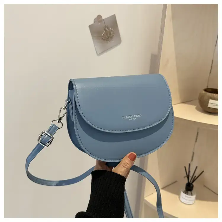 2024 Blue Korean Style Shoulder Messenger Bag — feature 27
