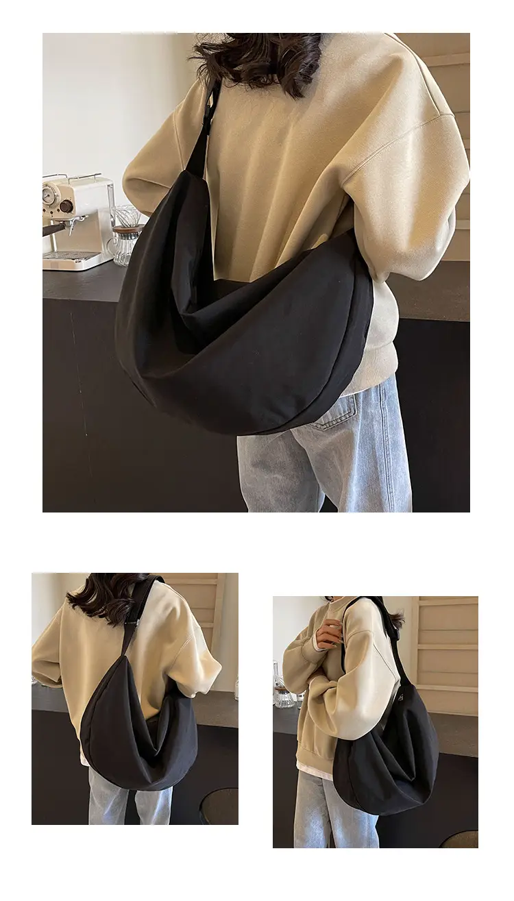 Women Canvas Shoulder Messenger Bag Beige 2024 — feature 10