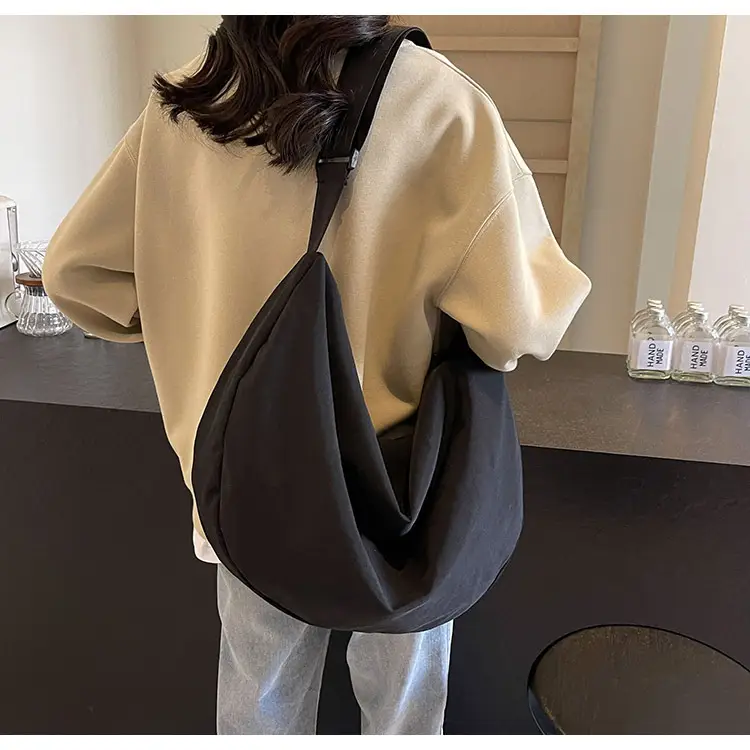 Women Canvas Shoulder Messenger Bag Beige 2024 — feature 18