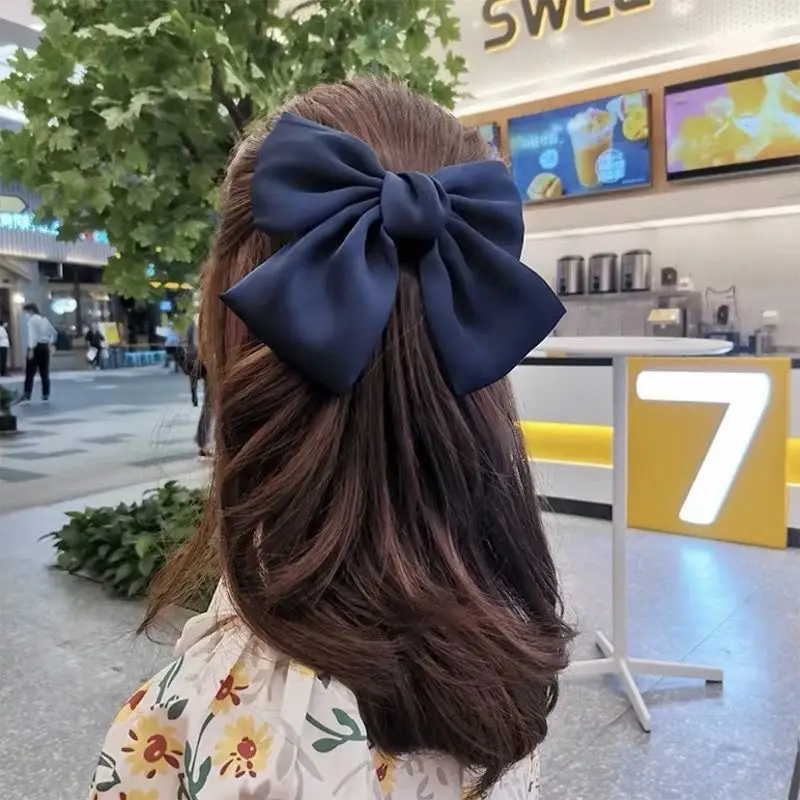 2023 Large Bow Hairpin Clip Back Headwear - Image 7