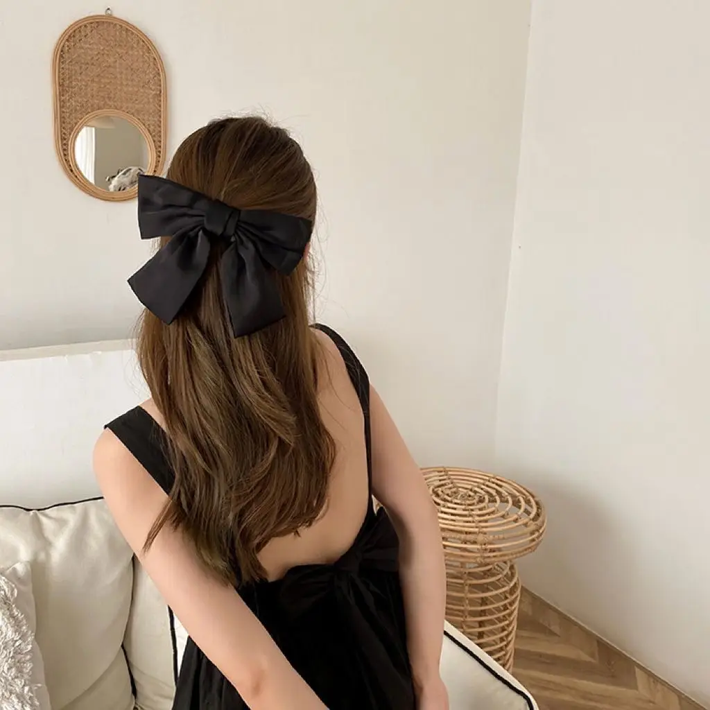 2023 Large Bow Hairpin Clip Back Headwear - Image 8
