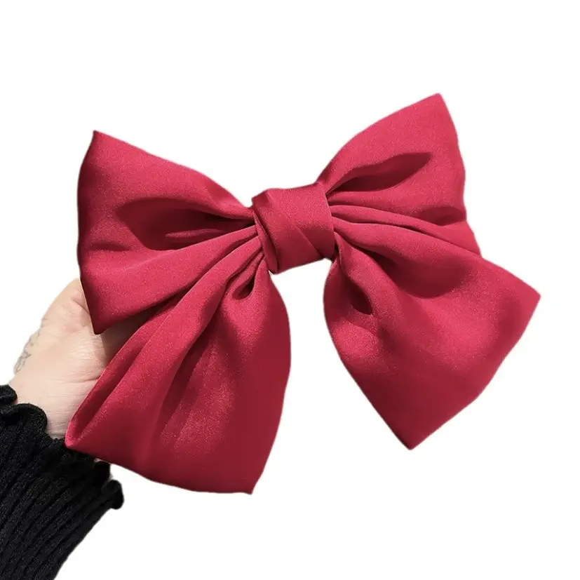 2023 Large Bow Hairpin Clip Back Headwear - Image 10