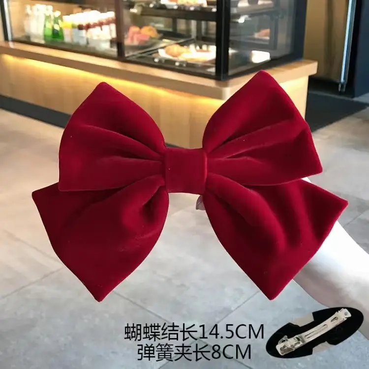 2023 Large Bow Hairpin Clip Back Headwear — feature 8