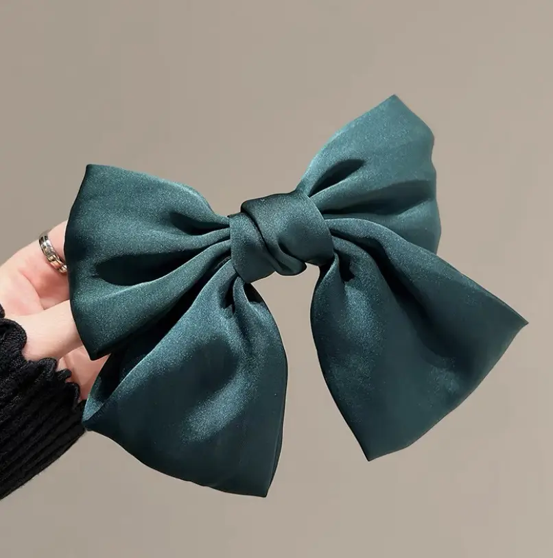 2023 Large Bow Hairpin Clip Back Headwear - Image 4
