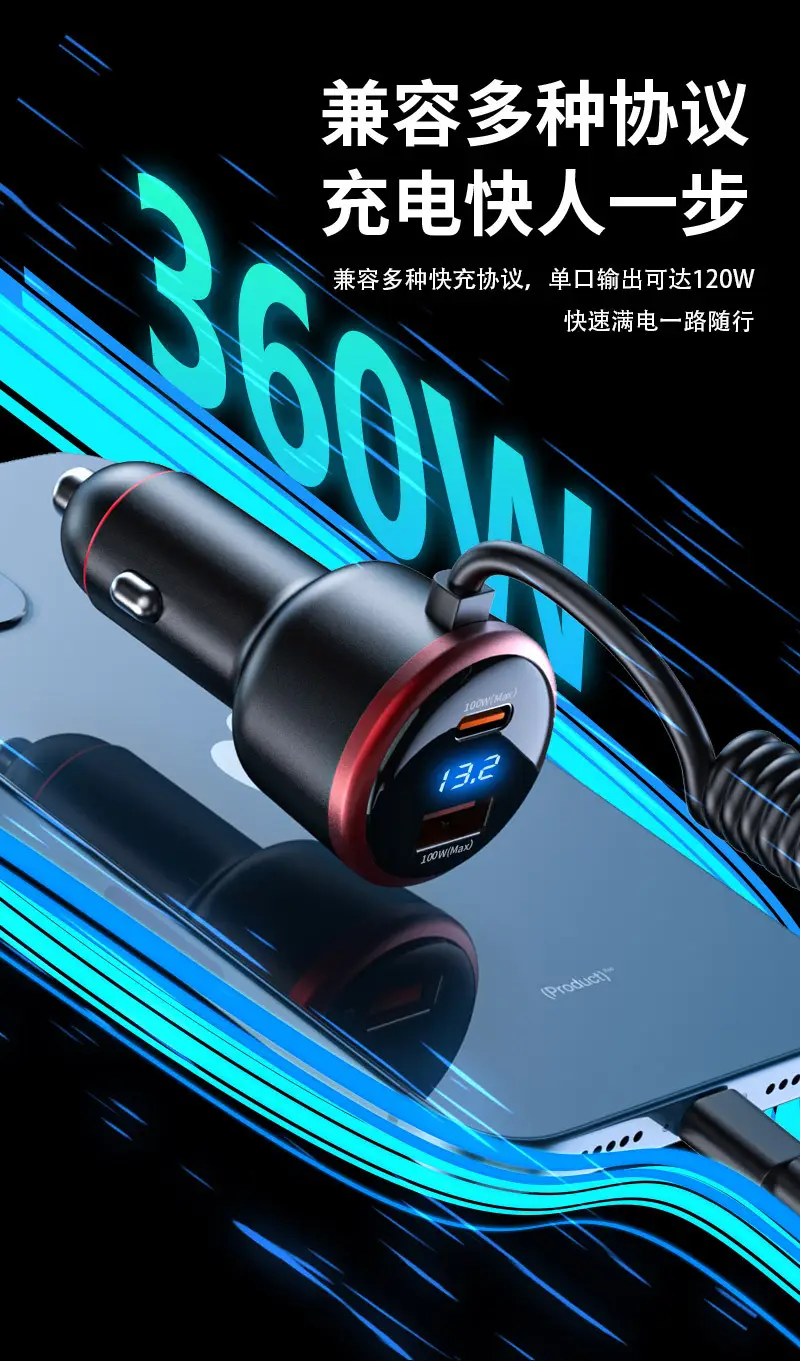 360W Super Fast Charger for iPhone 15 — feature 12