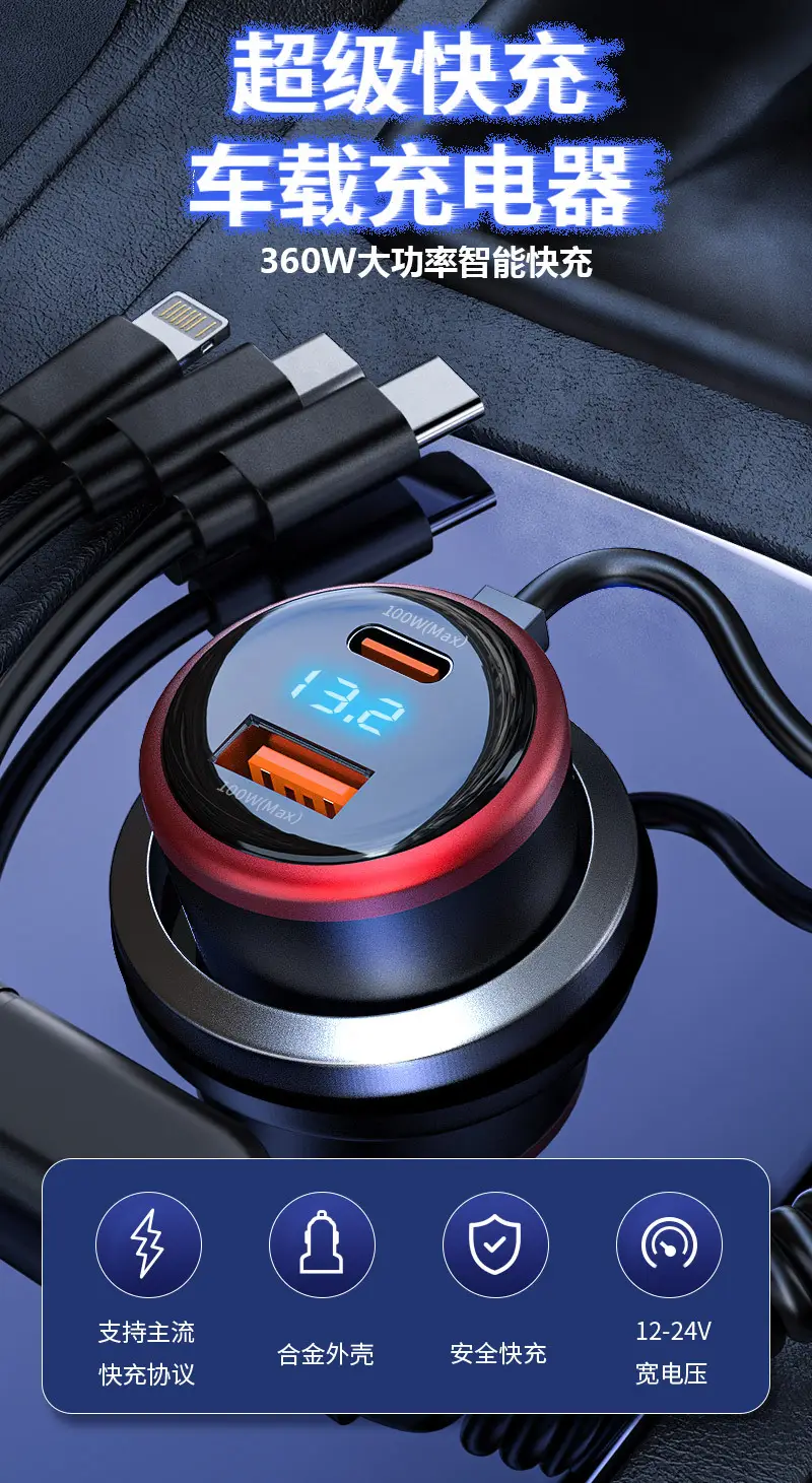 360W Super Fast Charger for iPhone 15 — feature 5