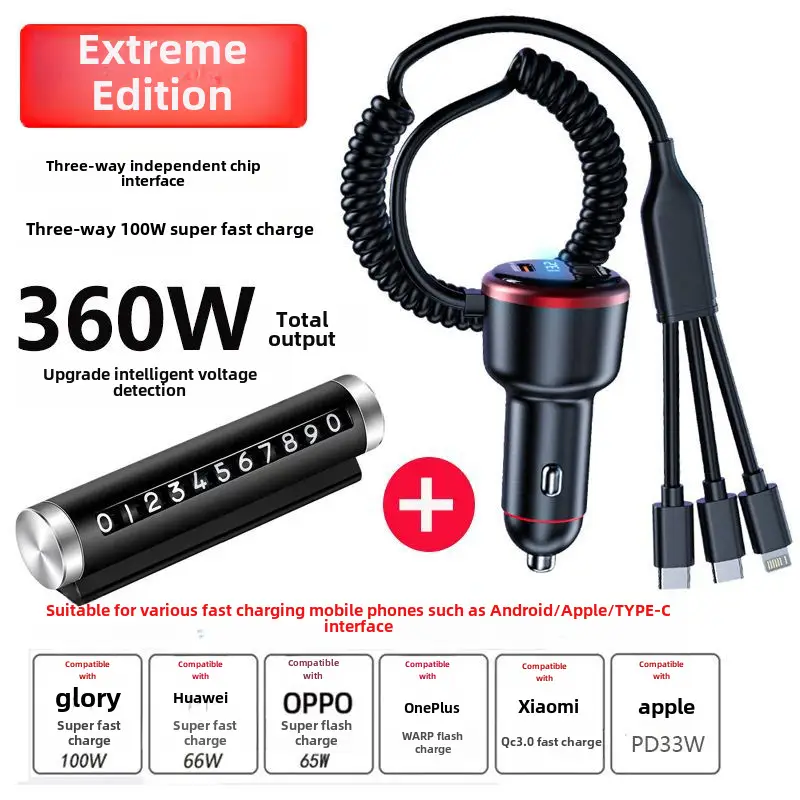 360W Super Fast Charger for iPhone 15
