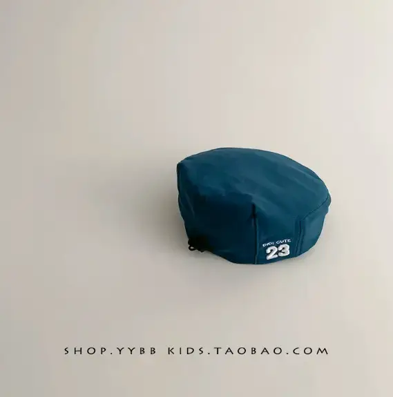Baby Korean Star Hat Adjustable Peaked Cap White - Image 10