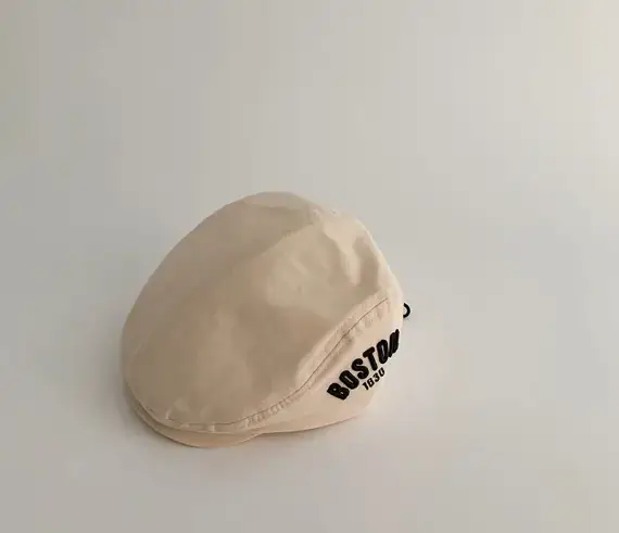 Baby Korean Star Hat Adjustable Peaked Cap White - Image 15