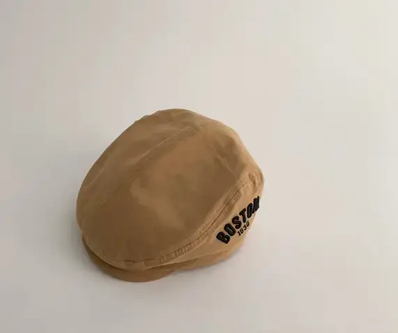 Baby Korean Star Hat Adjustable Peaked Cap White - Image 16