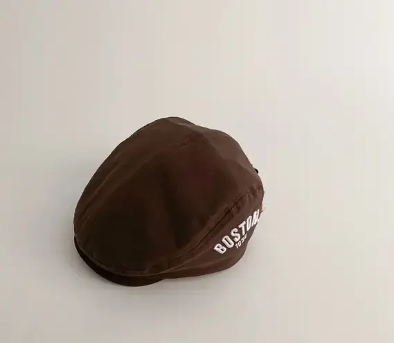 Baby Korean Star Hat Adjustable Peaked Cap White - Image 17
