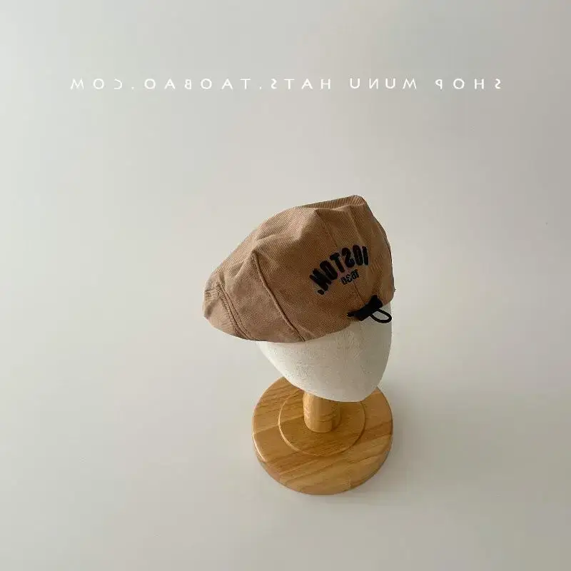 Baby Korean Star Hat Adjustable Peaked Cap White - Image 3