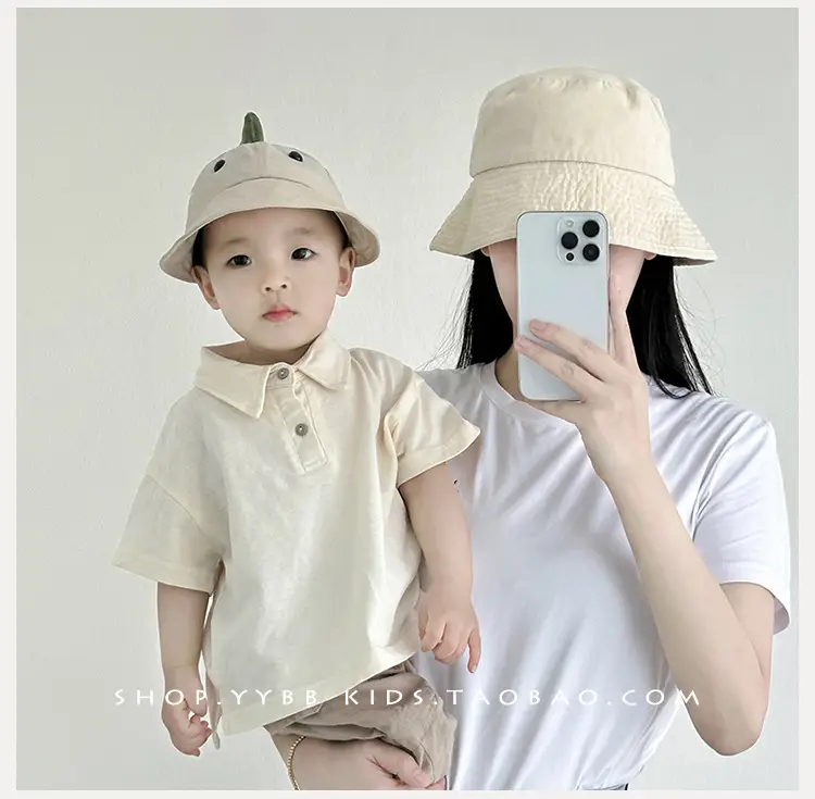 Dinosaur Sunproof Hat for Kids Beige Big Bristle — feature 6