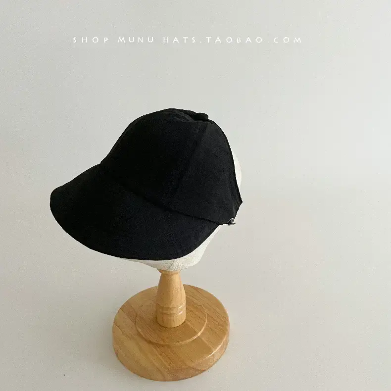 Children's Adjustable Blue Sun Cap with Strap — feature 10