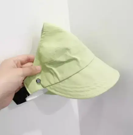 Children's Adjustable Blue Sun Cap with Strap - Image 6