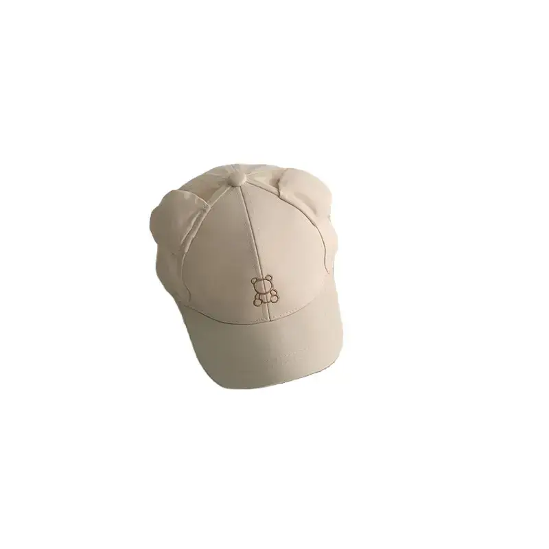 Bear Enameated Bean Hat for Boys Girls Spring Autumn - Image 9