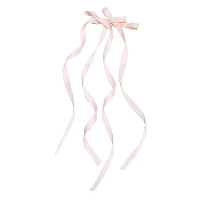 2025 New Bow Braided Hair Ribbon Satin Double Ponytail - Image 10