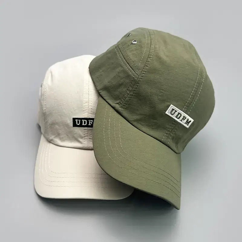 Men Waterproof Embroidered Baseball Cap Olive Green
